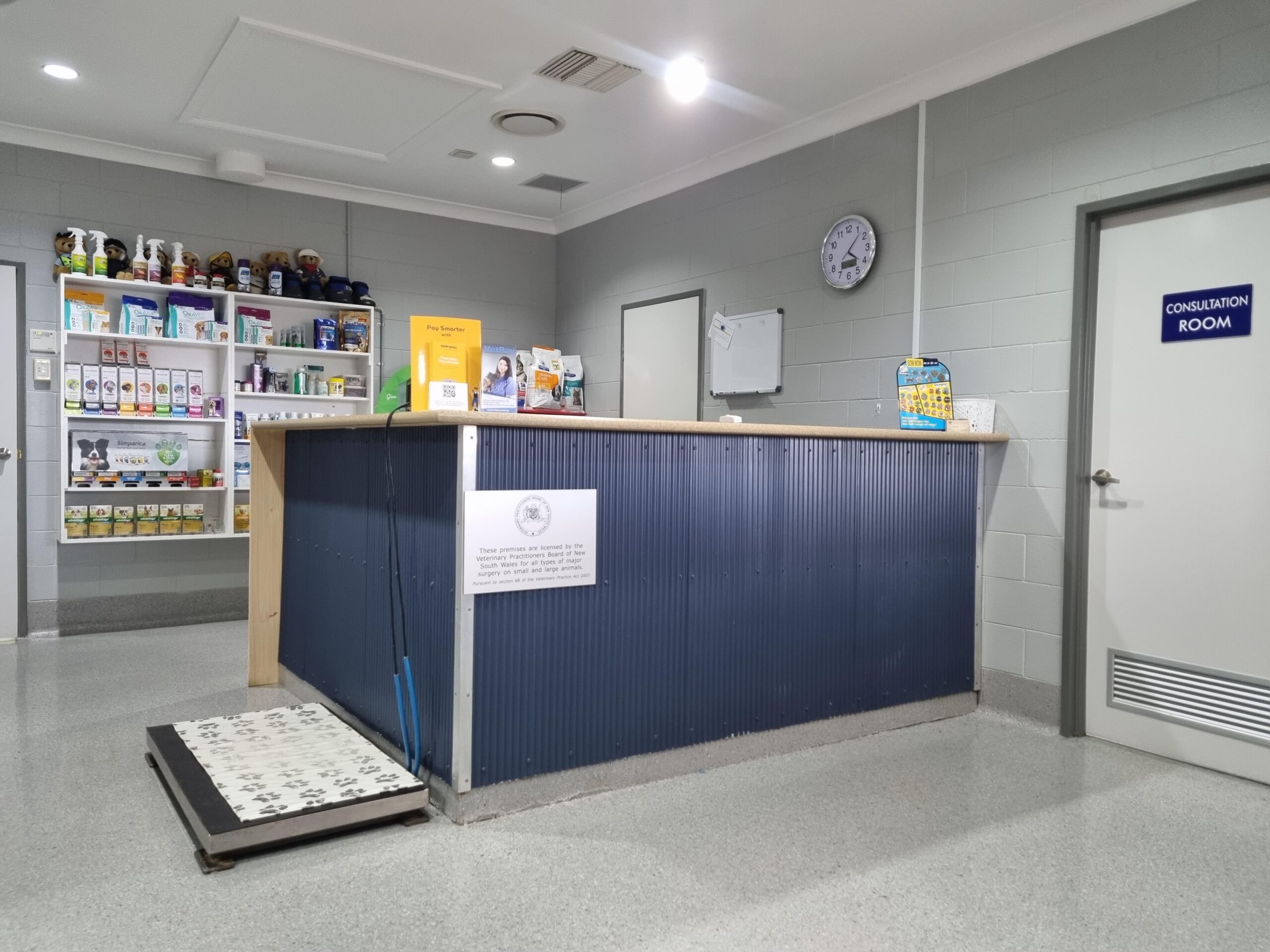 Wellington Vet Hospital | Reception